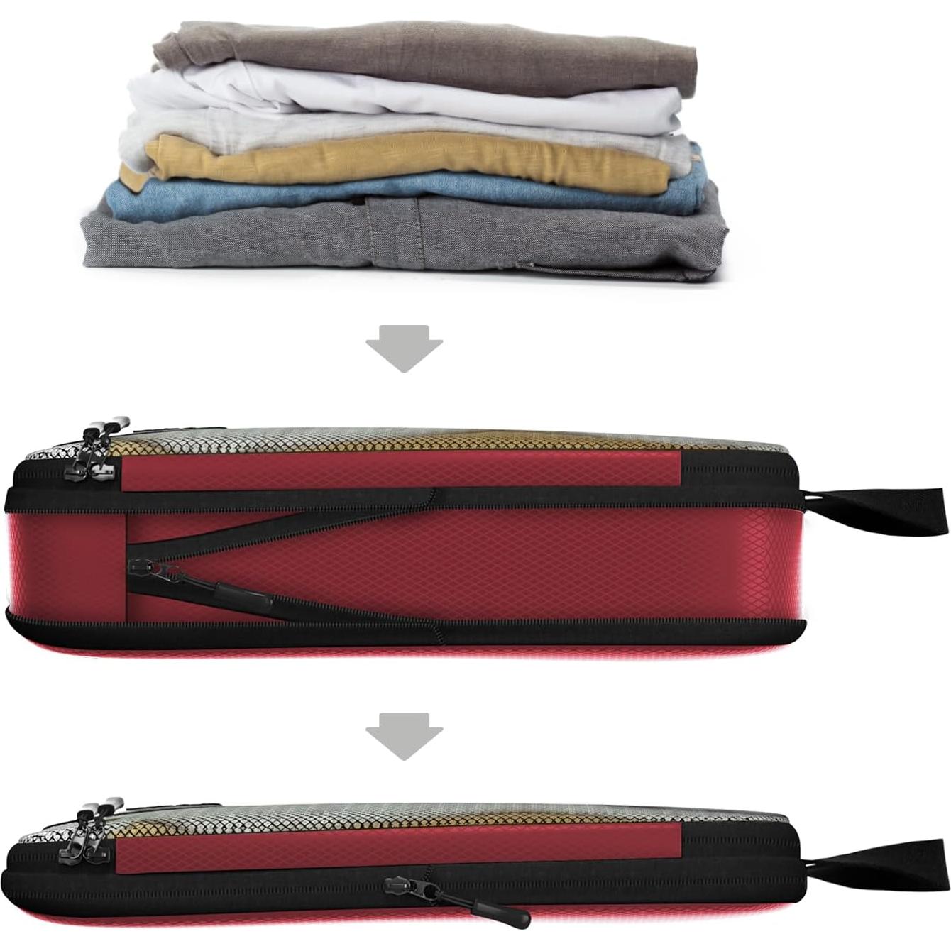 Set de 5 Cubos de Compresión Dot&Dot para Viajar - 44.5x32.4 cm