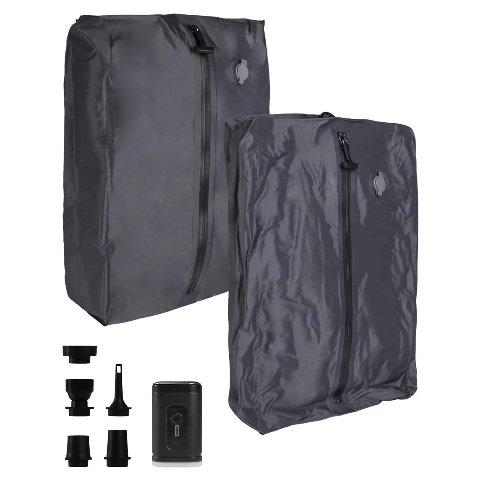 Paquete 2 Bolsas de Vacío Tiagowell Medianas Negras