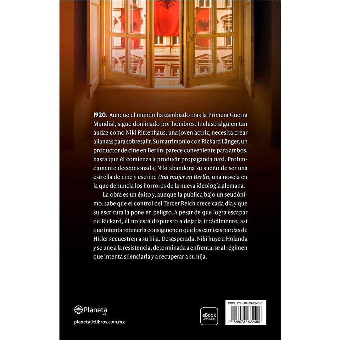 La novelista de Berlín (Novela) / The Novelist From Berlin (A Novel) (Spanish Edition)