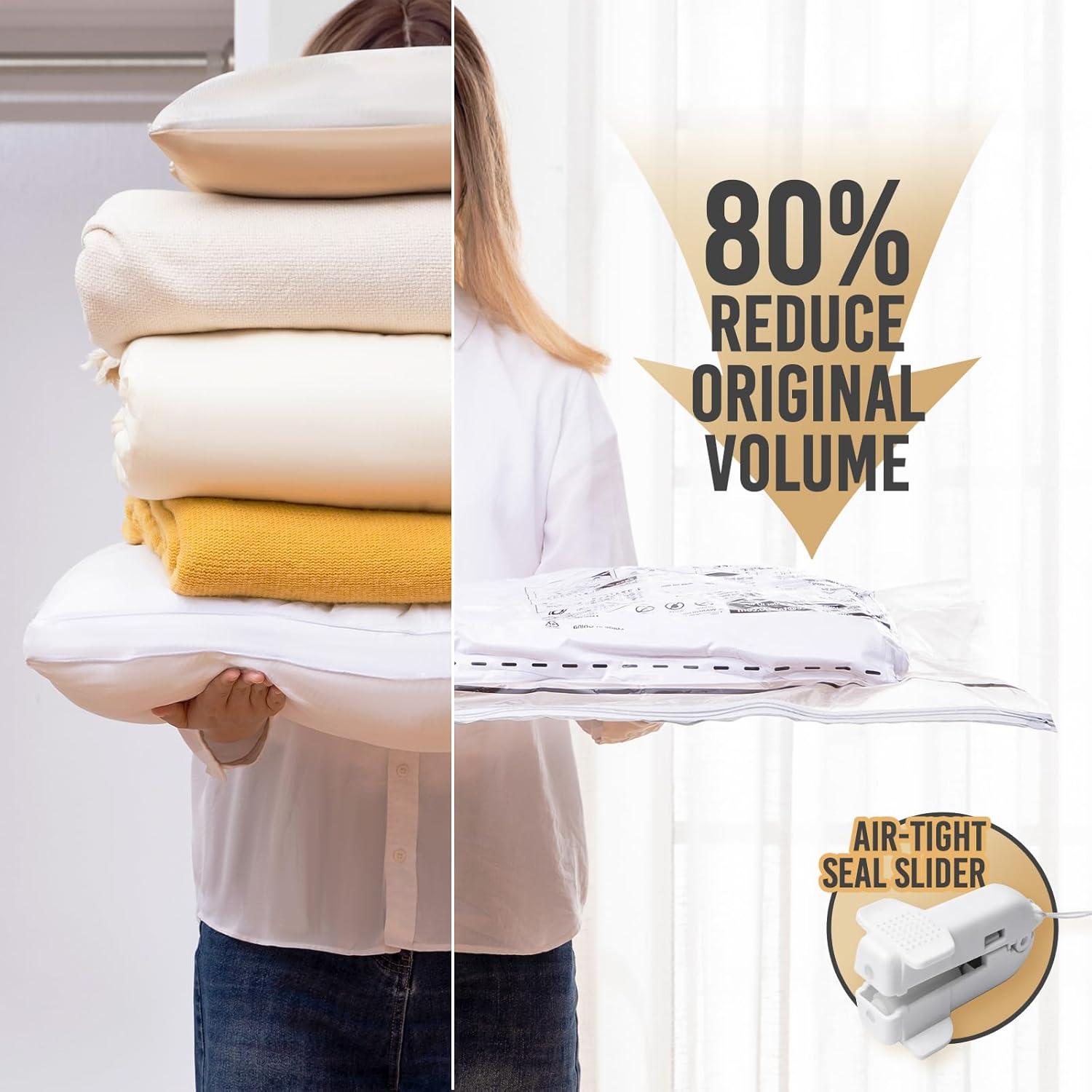 Bolsas de Almacenamiento al Vacío TAILI 10 Combo Transparente