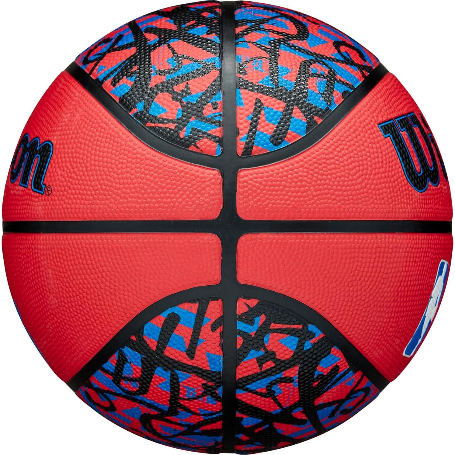 WILSON NBA Team Graffiti Basketballs - Size 7-29.5"