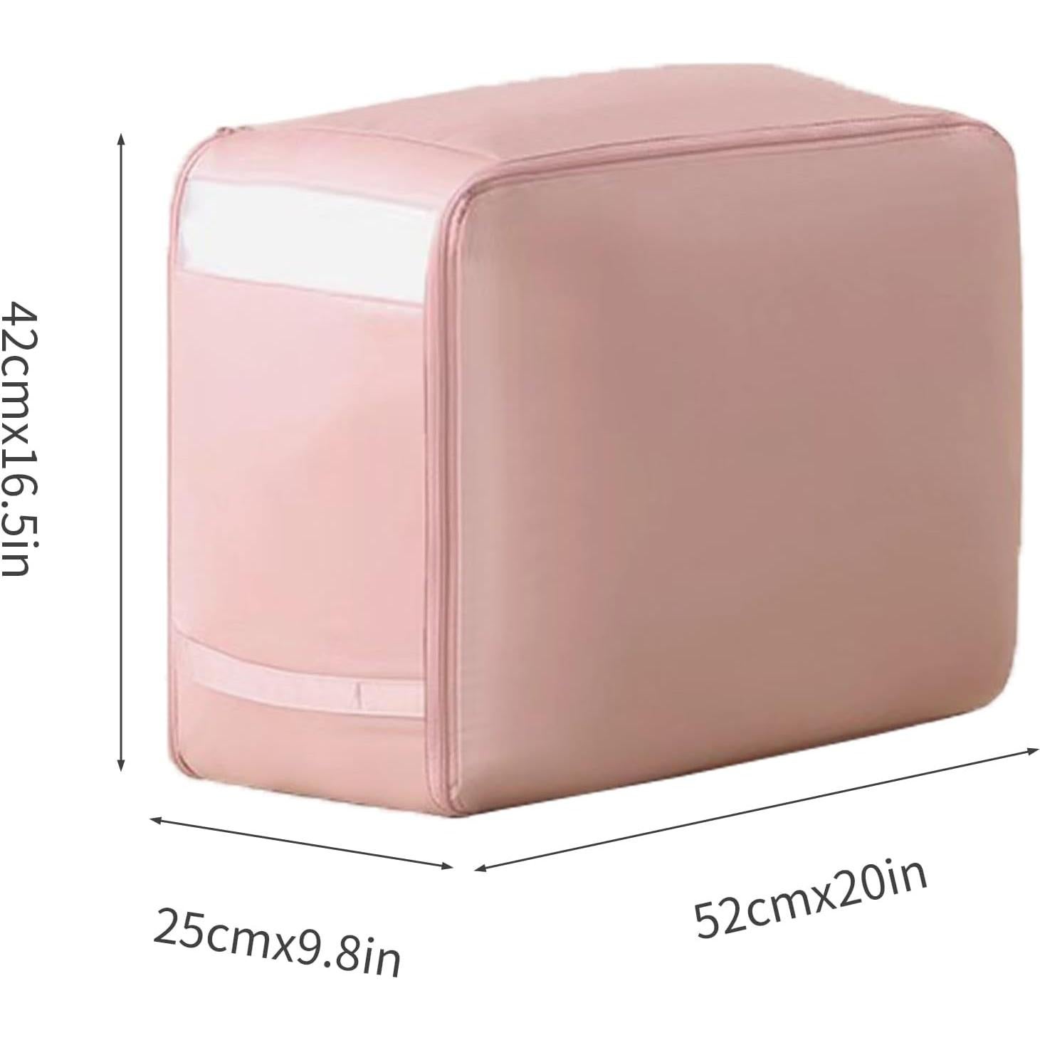 Bolsas de Compresión Tldcdte 2PCS Rosa 54x42x50cm para Ropa