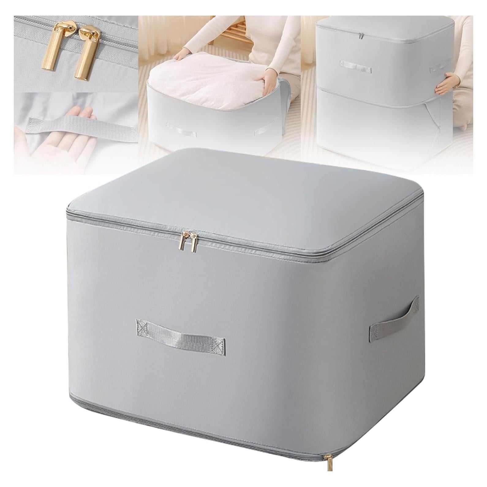 Bolsas de Almacenamiento KJMYYXGS XL Gris - Compresión y Plegables