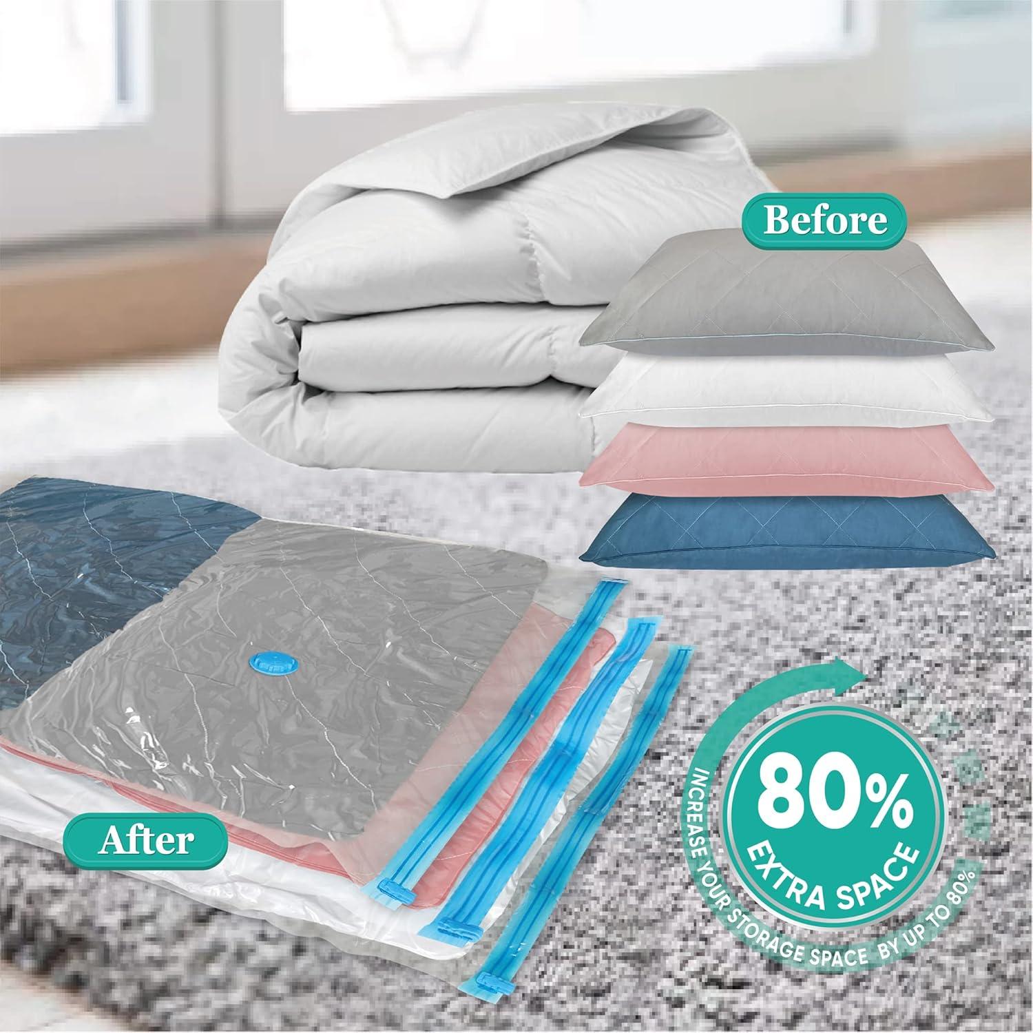 Bolsas de Almacenamiento al Vacío Roomipro Jumbo 8 Pzas