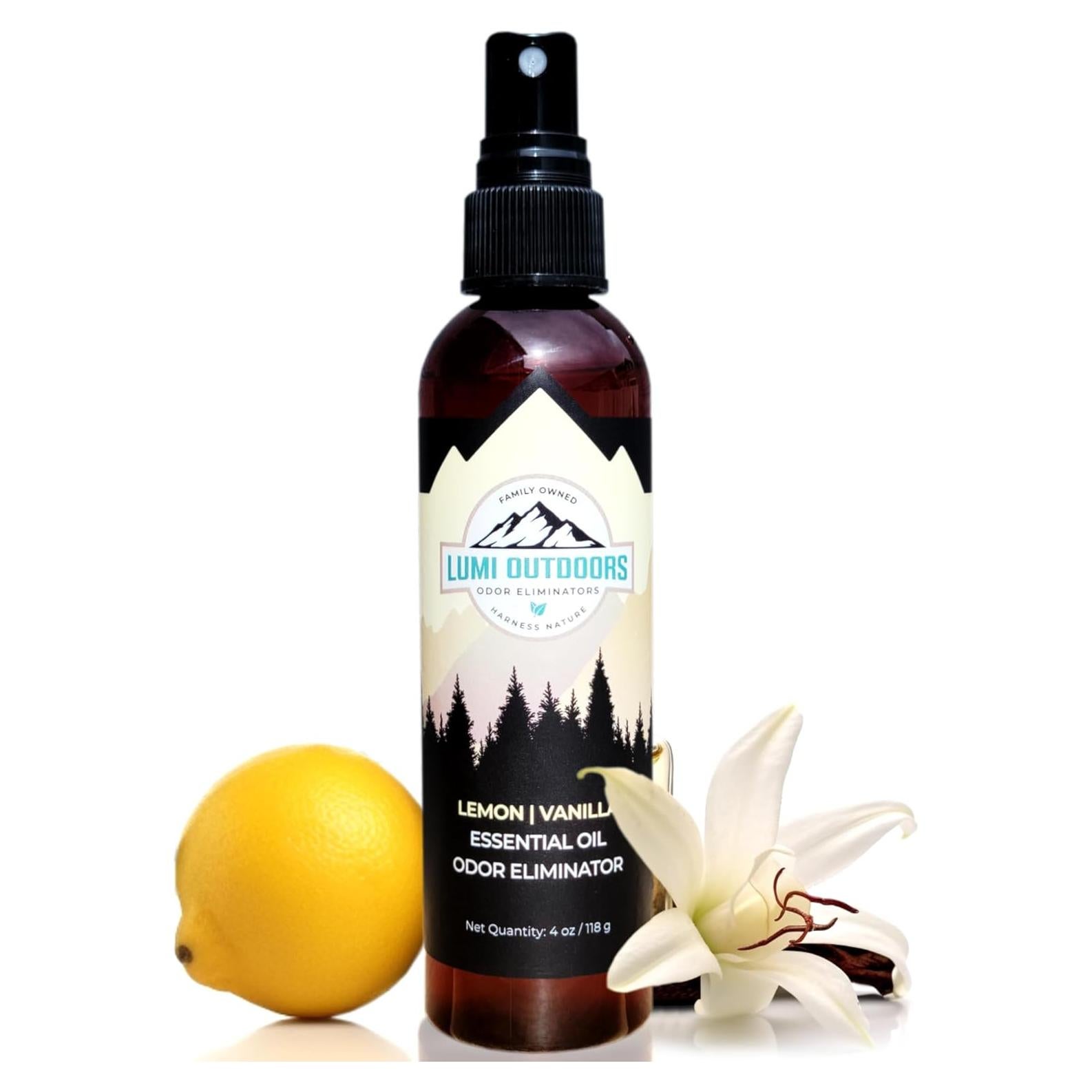 Ambientador Natural Lumi Outdoors 1 Paquete Limón Vainilla 150g