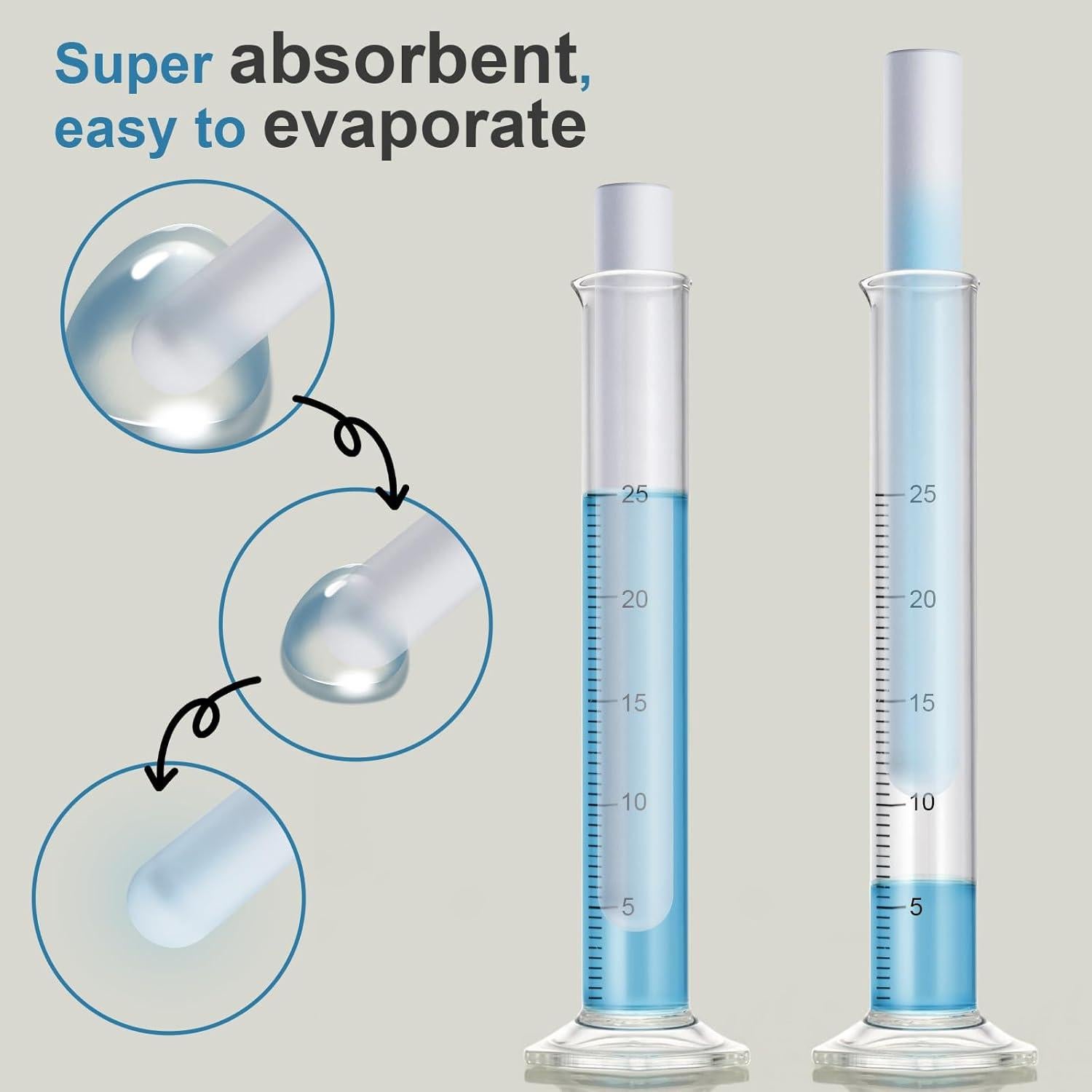 5 Varillas de Secado Diatomeas Sexgene - Deshumidificador Multiusos