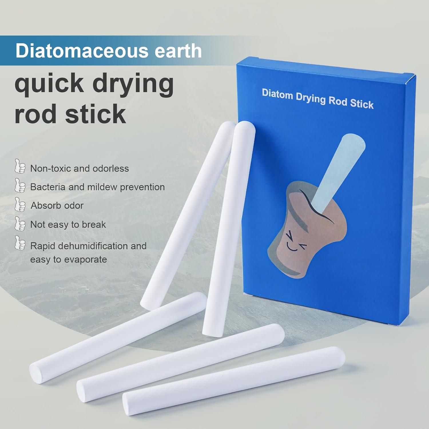 5 Varillas de Secado Diatomeas Sexgene - Deshumidificador Multiusos