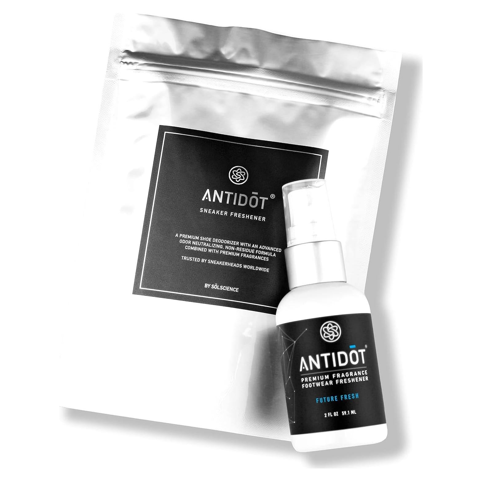 Desodorante para Zapatos ANTIDOT 2 oz - Fragancia Futuro Fresco