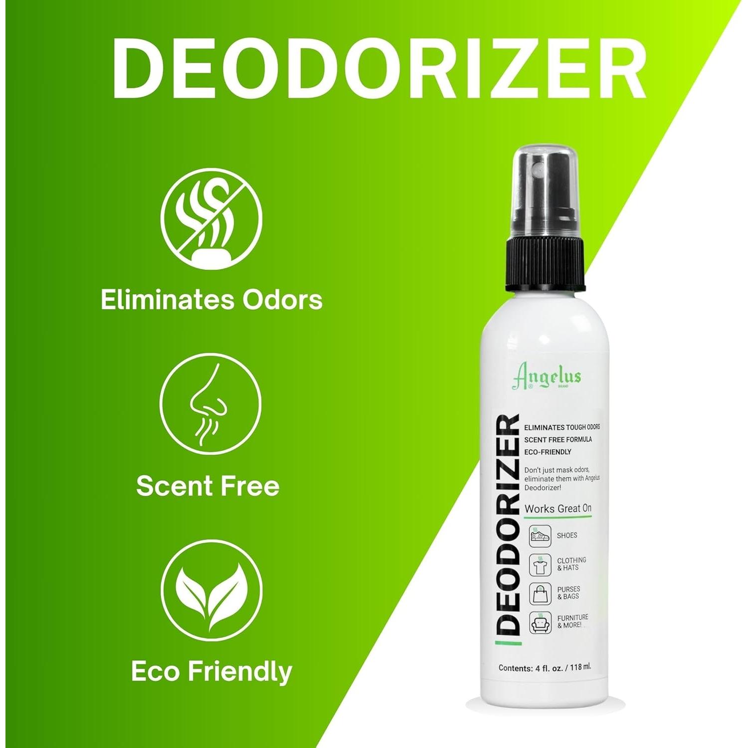 Desodorante Angelus Spray 4 oz Eliminador de Olores Sin Fragancia