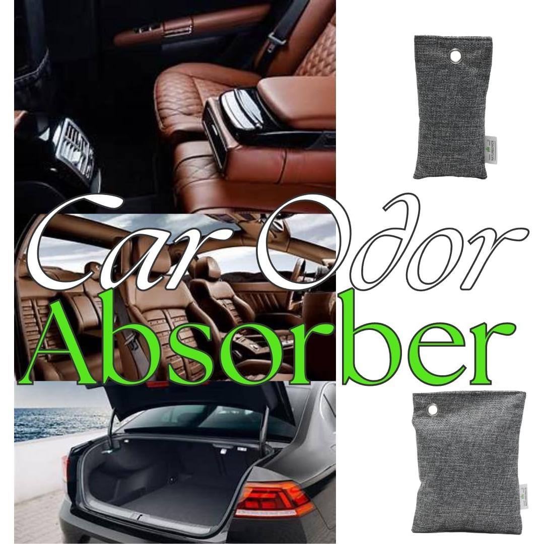 Bolsas Purificadoras de Aire NATUREONICS - Carbón de Bambú 12 Pzas