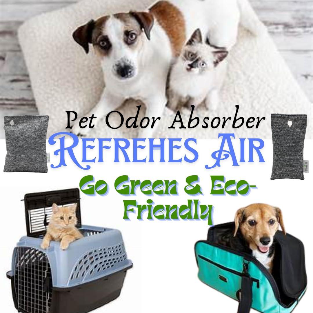 Bolsas Purificadoras de Aire NATUREONICS - Carbón de Bambú 12 Pzas