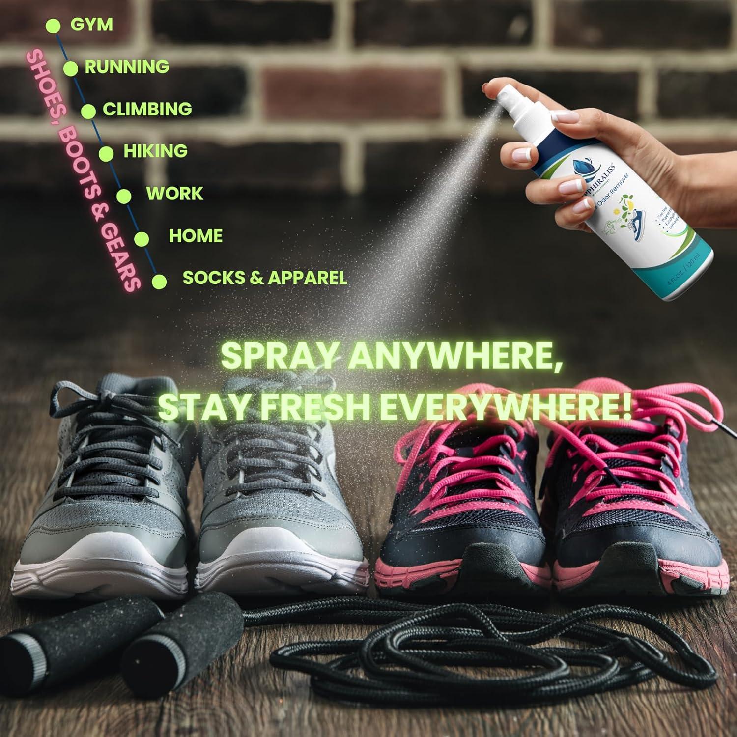 Desodorante Natural para Zapatos YIS 120ml Eucalipto Menta