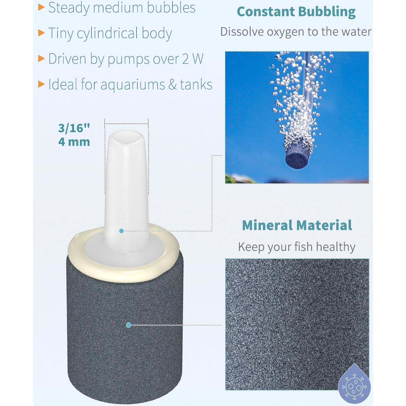 Difusor de Burbuja Pawfly 1.5 cm para Acuarios - Paquete de 12