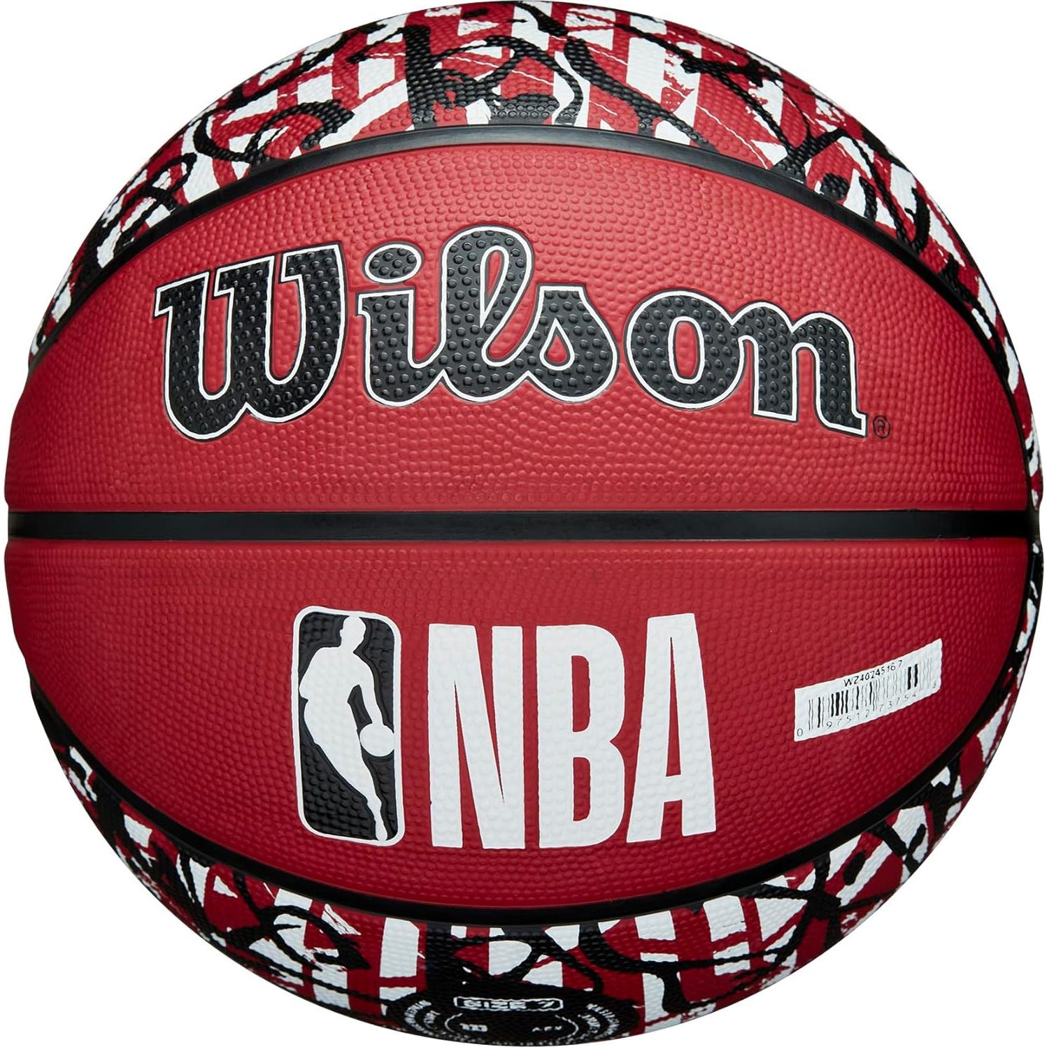 Balón de Baloncesto Wilson NBA Team Graffiti Miami Heat 74.93 cm