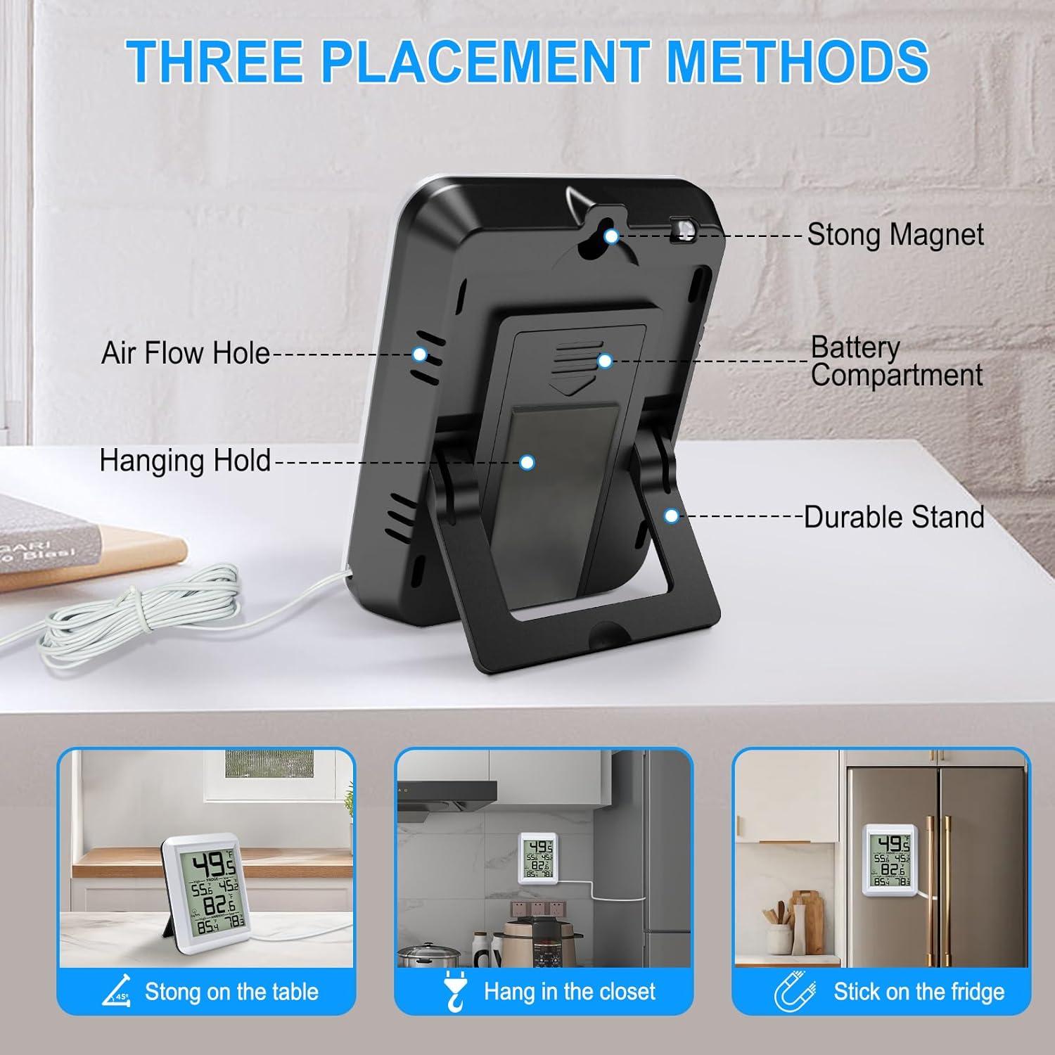 Termómetro Digital Urageuxy para Refrigerador y Congelador