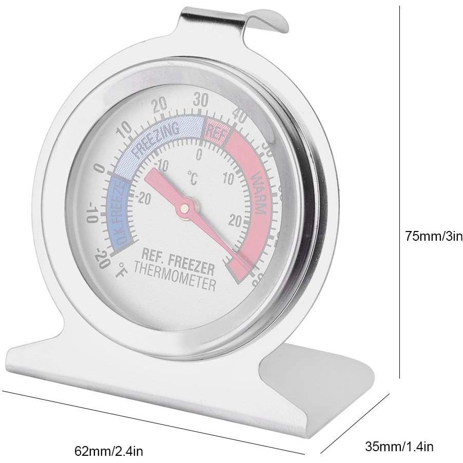 Termómetro de Congelador Yosooo de Acero Inoxidable 75mm
