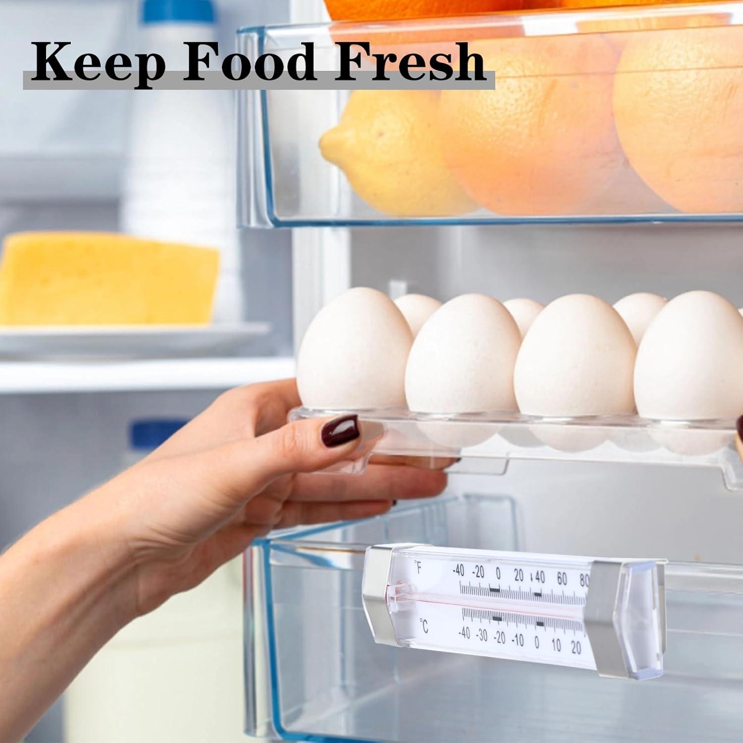 Termómetros de Cocina Lemecima 9 Pcs para Refrigerador y Congelador