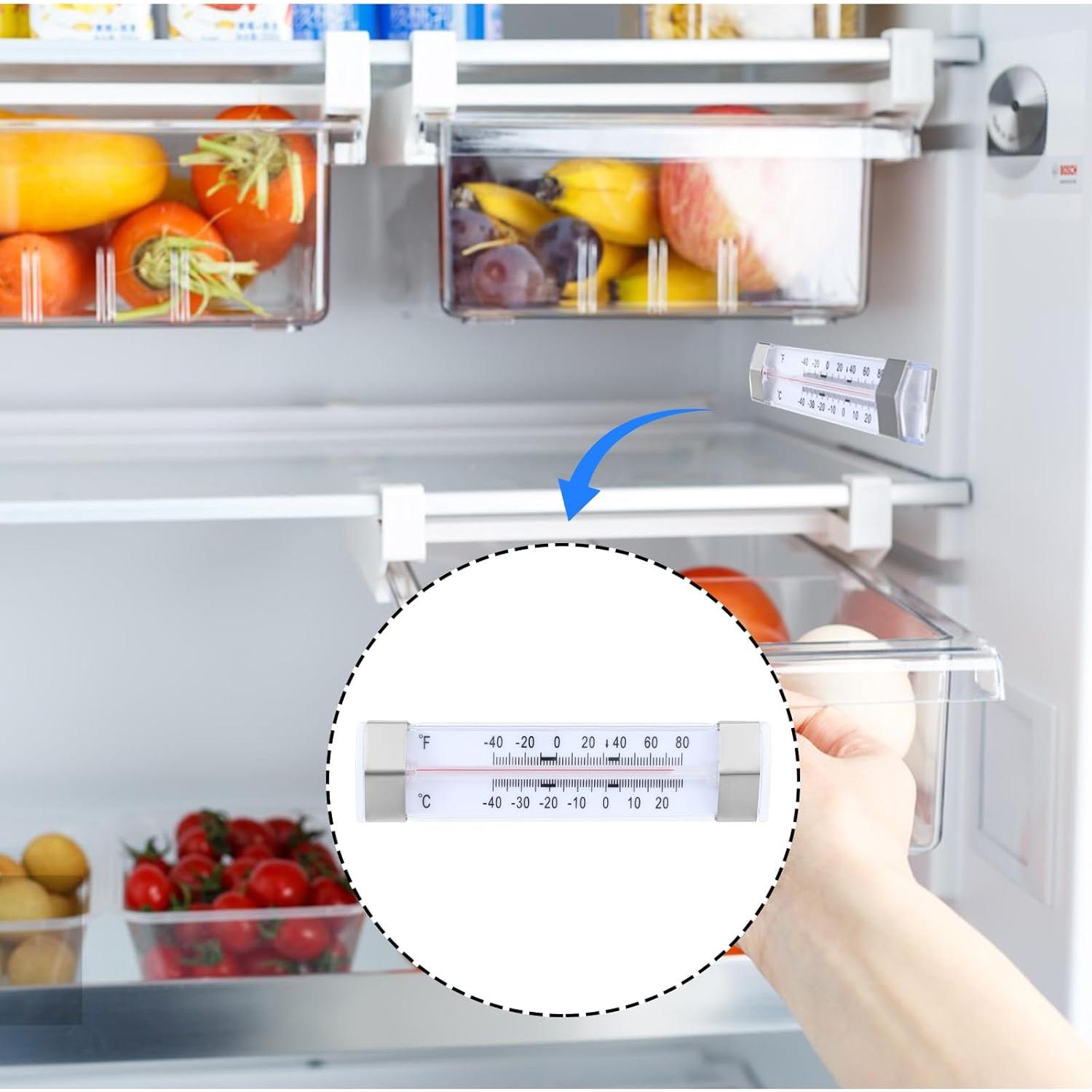 Termómetros de Cocina Lemecima 9 Pcs para Refrigerador y Congelador