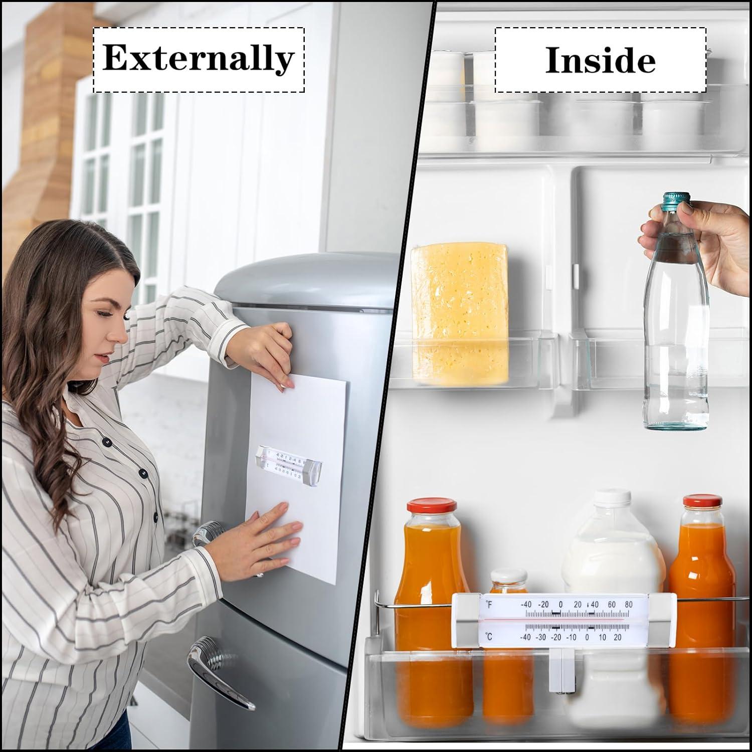 Termómetros de Cocina Lemecima 9 Pcs para Refrigerador y Congelador