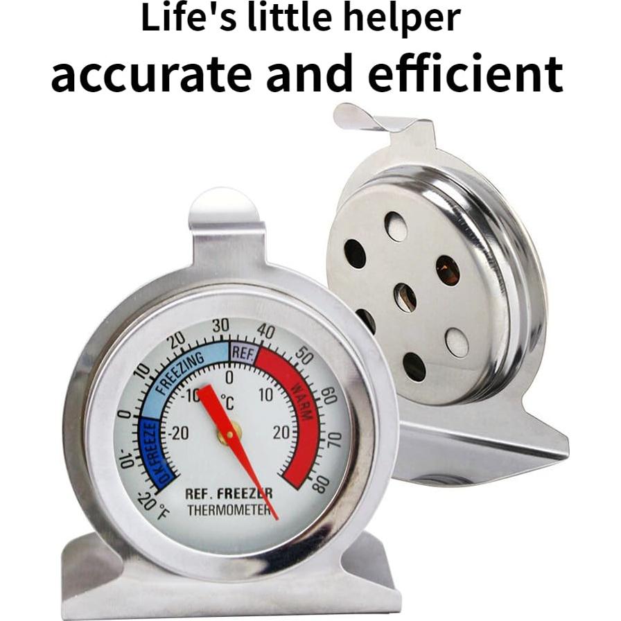 Paquete de 5 Termómetros Digitales para Refrigerador y Congelador