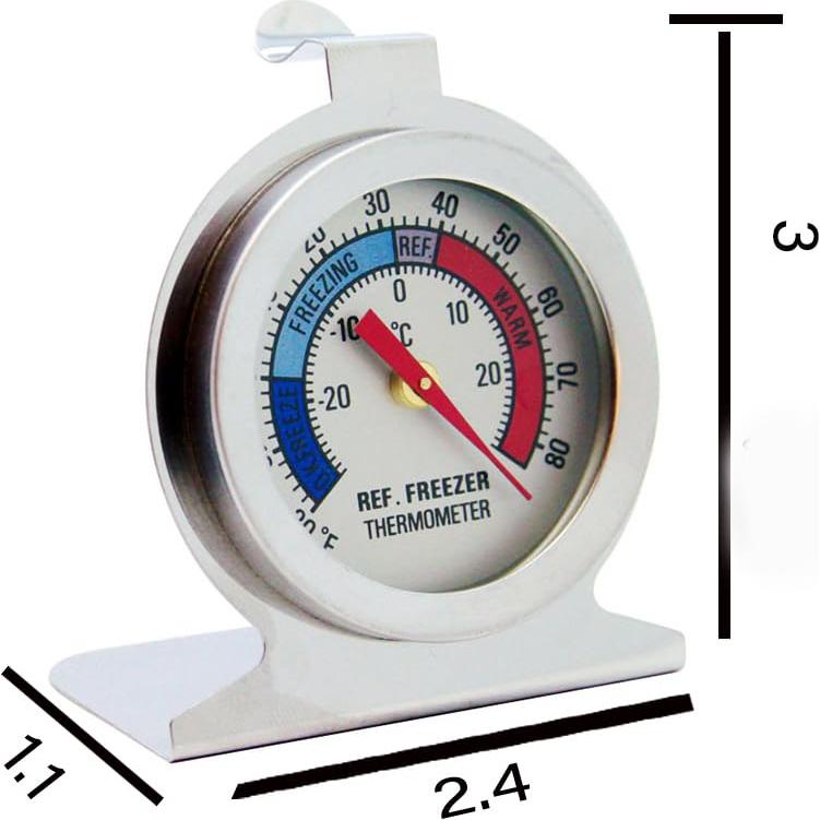 Paquete de 5 Termómetros Digitales para Refrigerador y Congelador