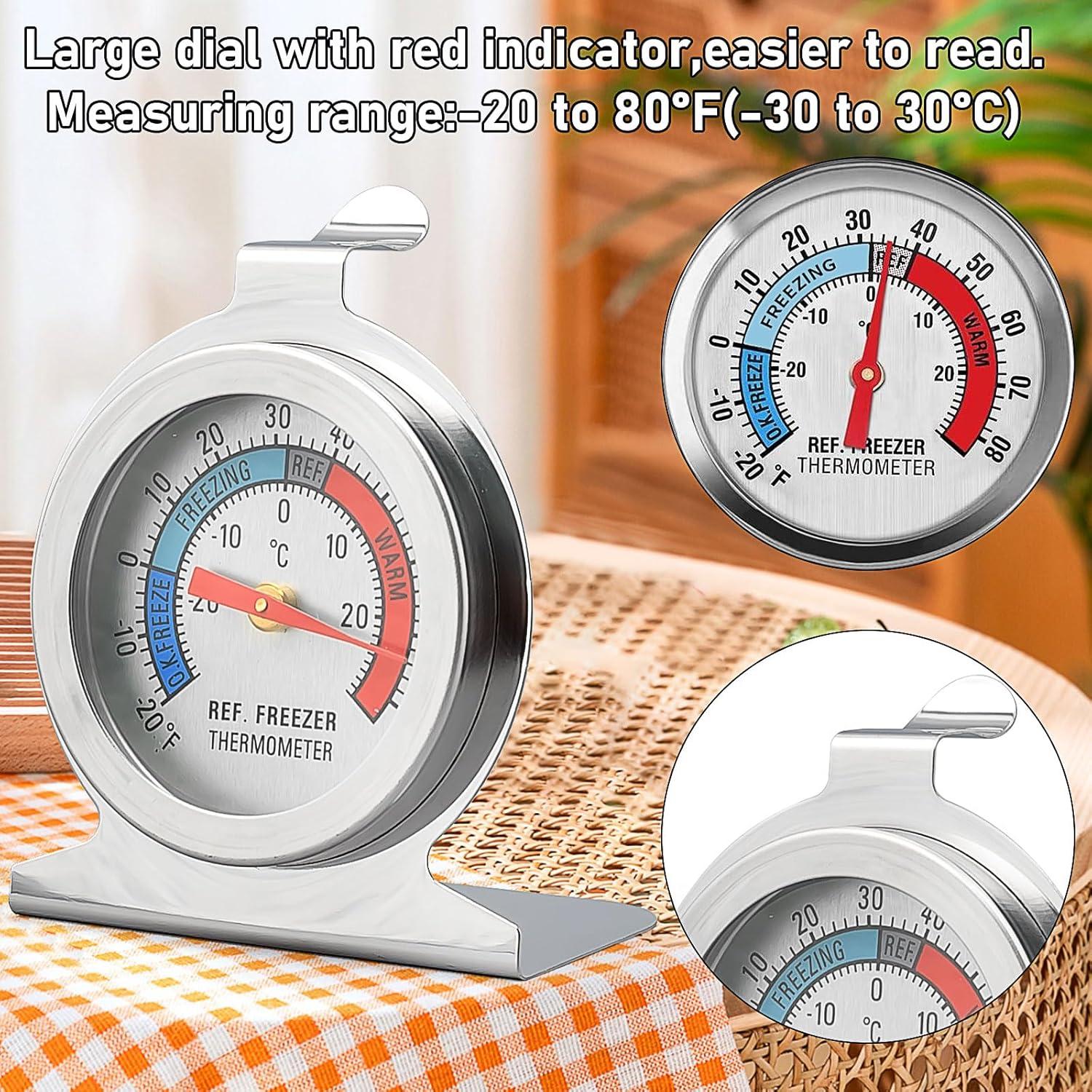 Termómetro de Refrigerador y Congelador Mdtrade 16 Piezas