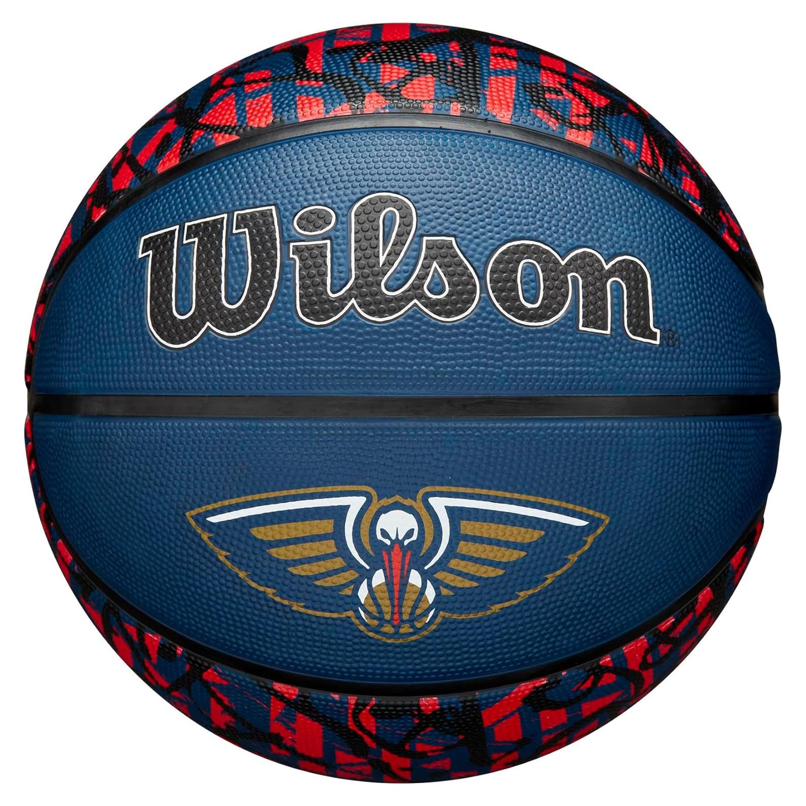 Balón de Baloncesto Wilson NBA New Orleans Pelicans Tamaño 7
