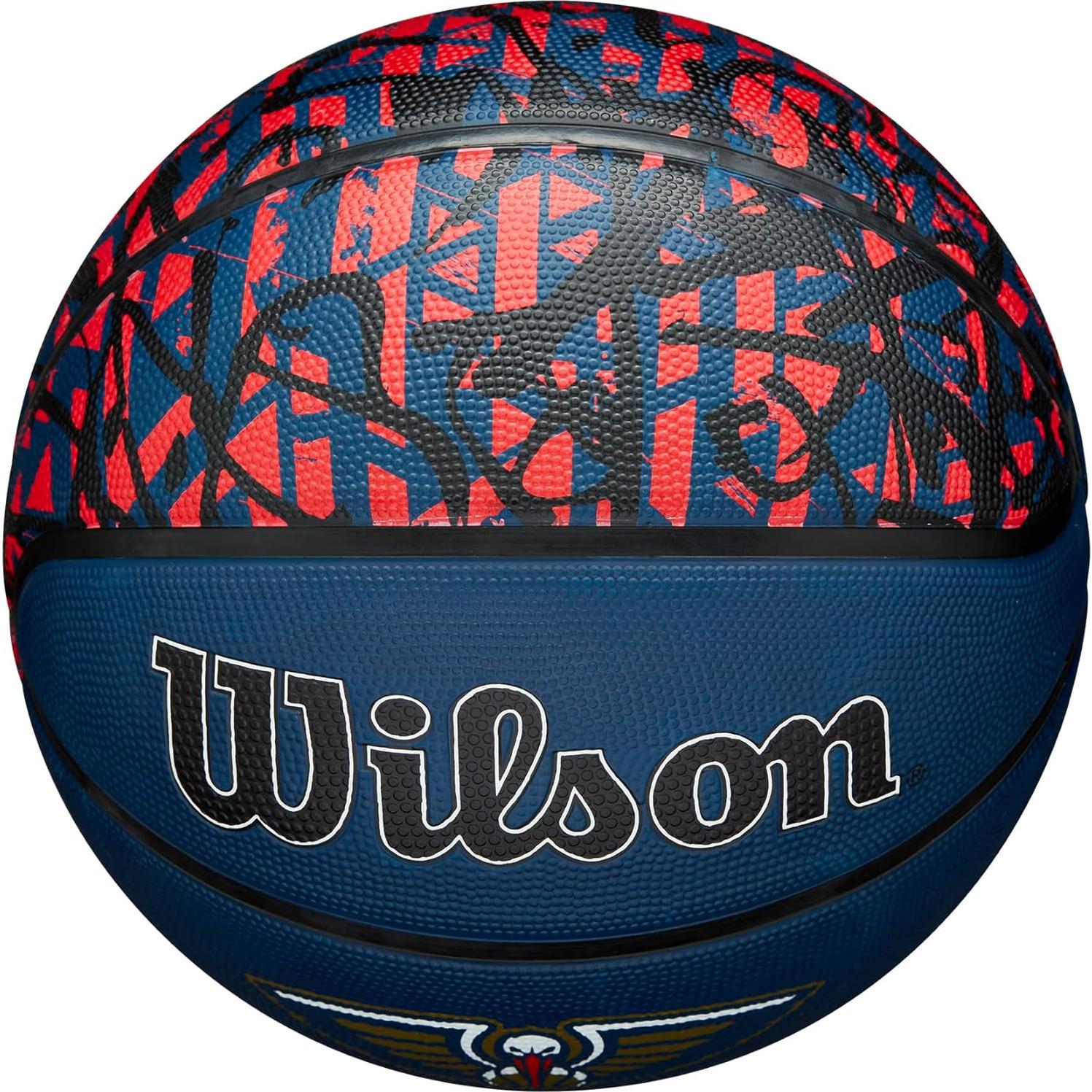 Balón de Baloncesto Wilson NBA New Orleans Pelicans Tamaño 7