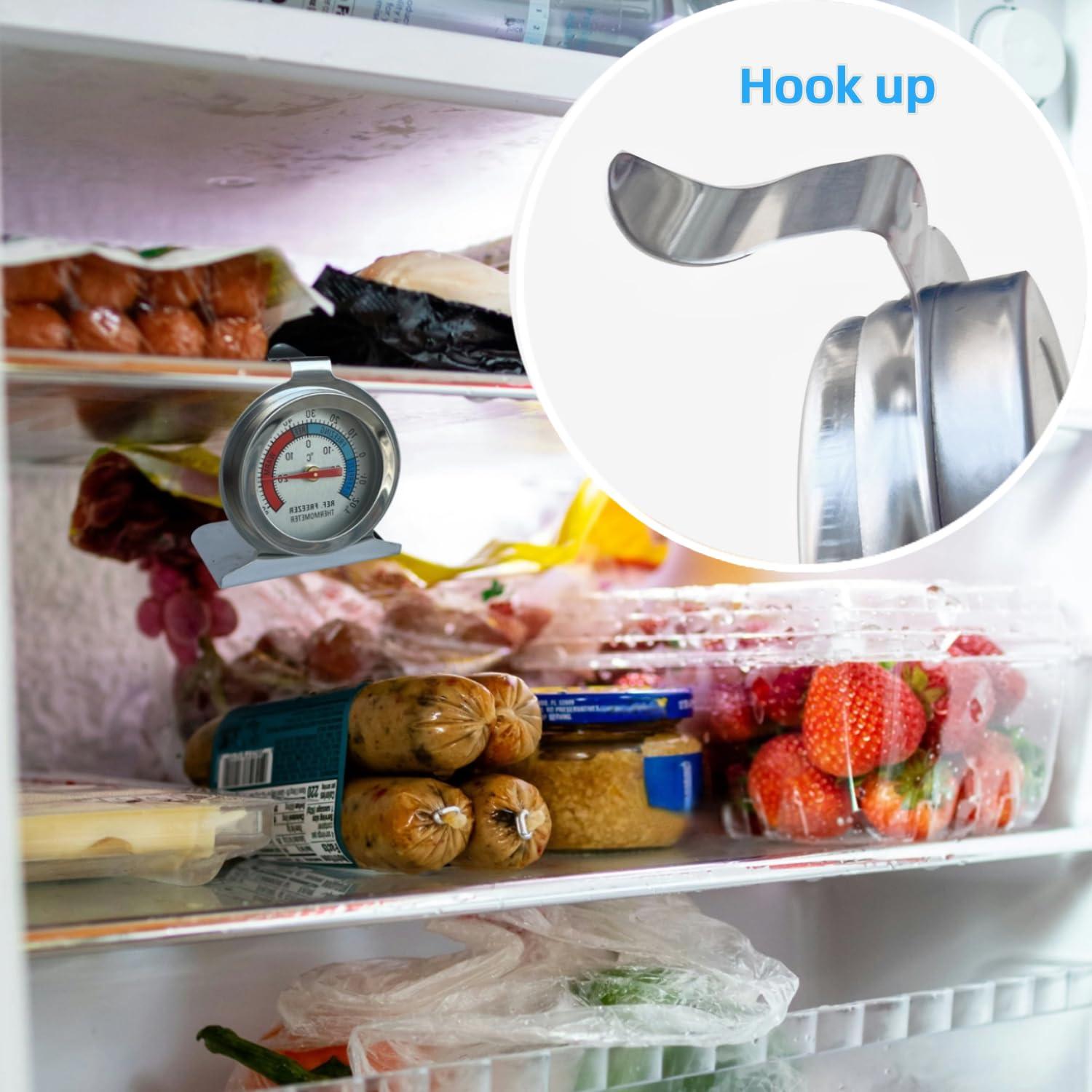 Paquete de 10 termómetros de acero inoxidable YNSSJY -30 a 30 °C