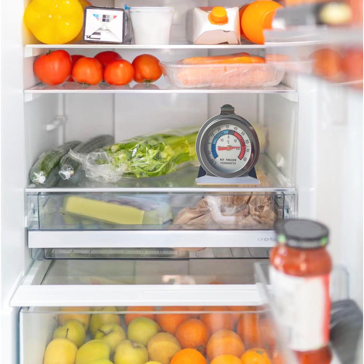 Paquete de 10 termómetros de acero inoxidable YNSSJY -30 a 30 °C