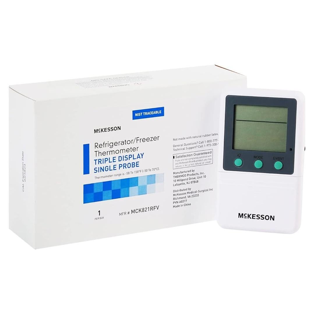 Termómetro Digital Impermeable McKesson para Refrigerador y Congelador