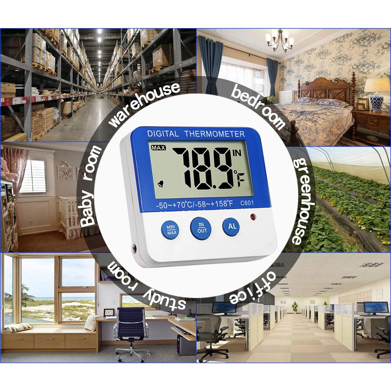 Termómetro Digital de Congelador LXSZRPH - Paquete de 2