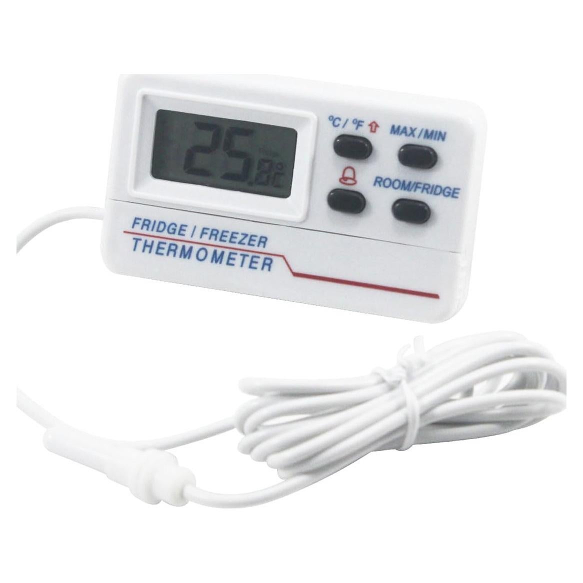 Termómetro Digital JUNLIXN TM804 -50°C a 70°C LCD con Alarma