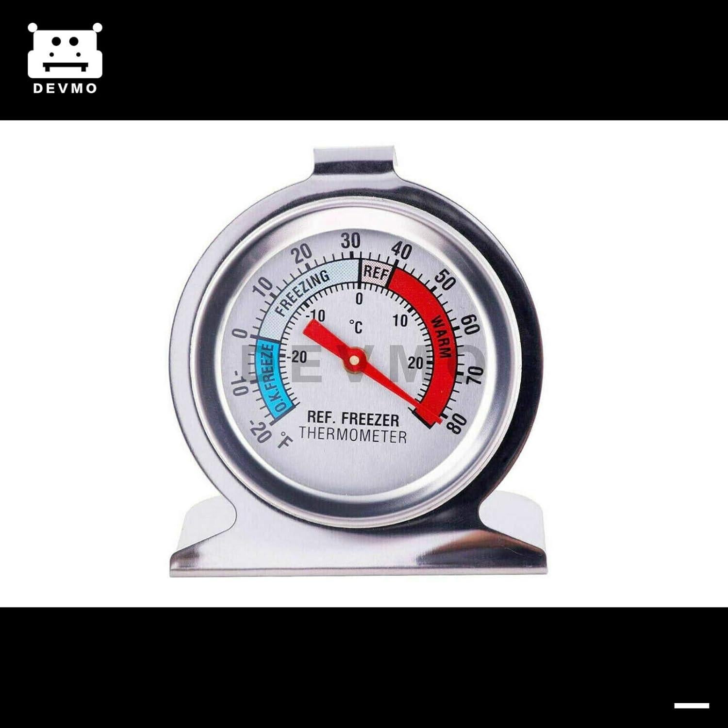 Termómetro de Refrigerador DEVMO Dial Acero Inoxidable 42mm