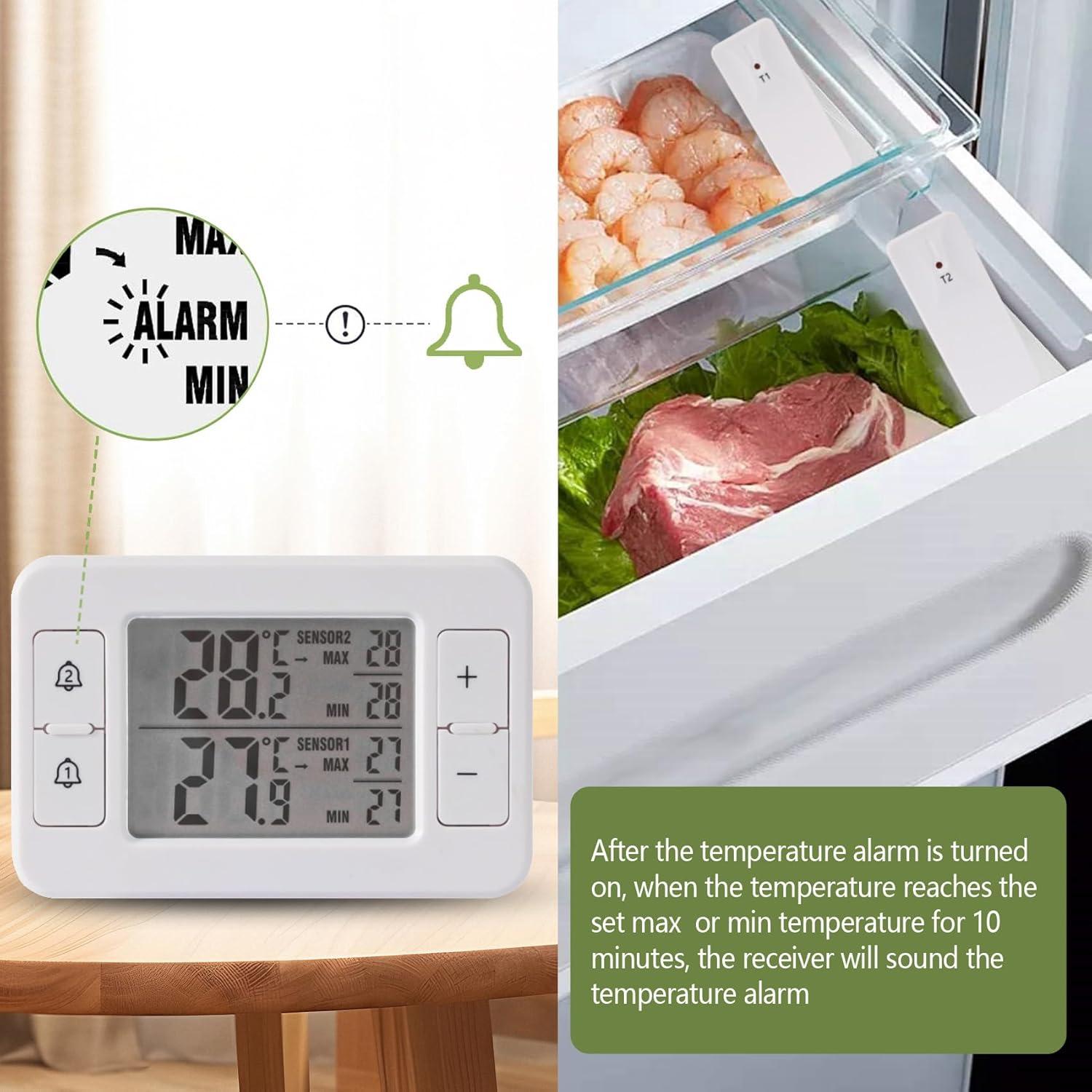 Termómetro Digital Inalámbrico para Refrigerador Timloon AMEE32