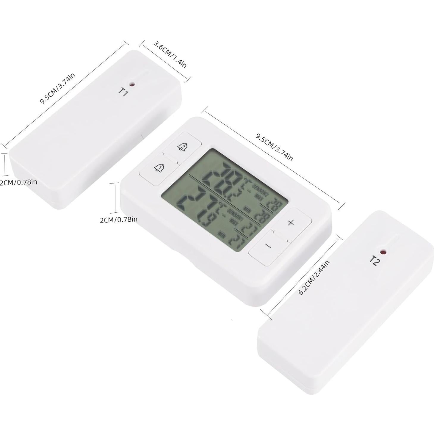 Termómetro Digital Inalámbrico para Refrigerador Timloon AMEE32