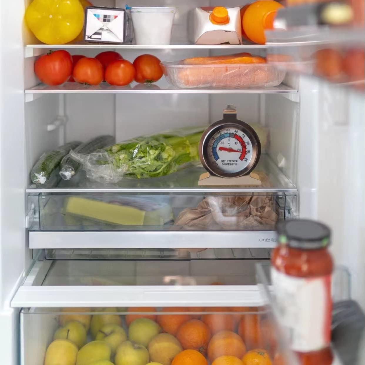 Termómetro de Refrigerador Xtzggys - 12 Paquetes, Acero Inoxidable