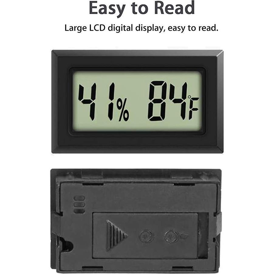 Termómetro Higrómetro Digital Mini Rojuna Paquete de 5