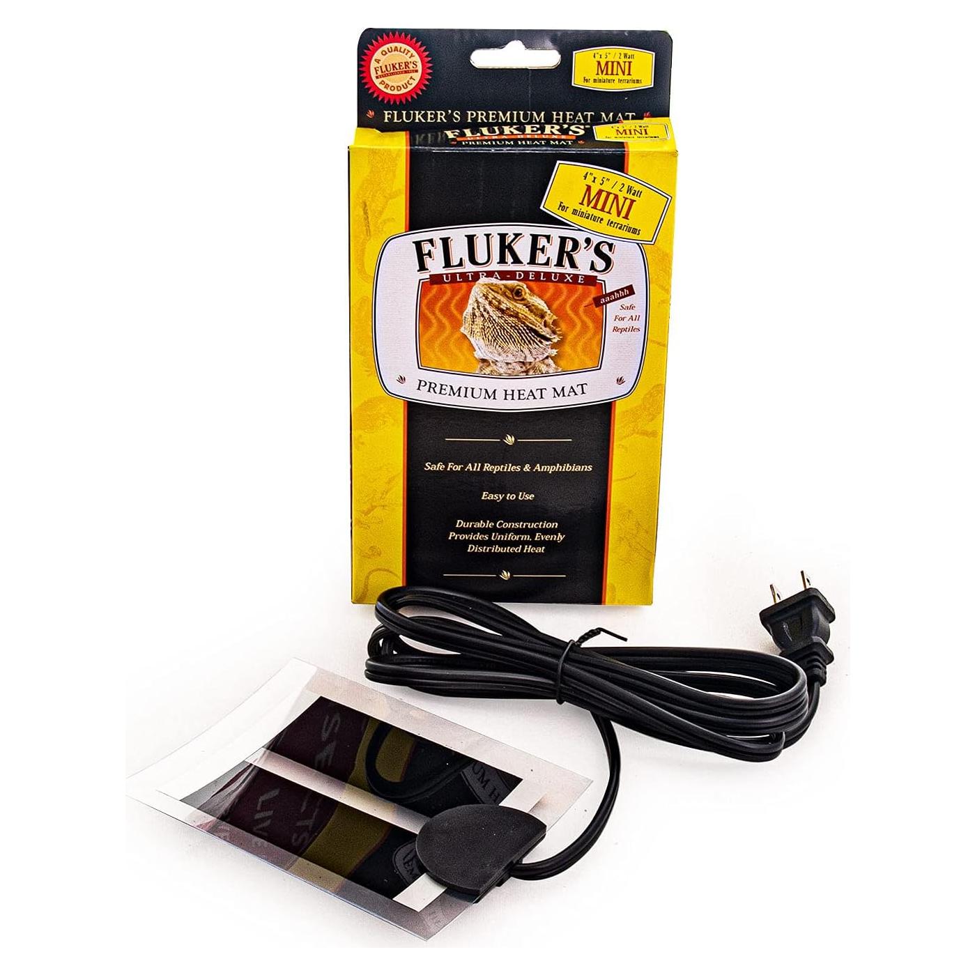 Alfombrilla Térmica Fluker Premium Mini 10x12.7cm para Reptiles