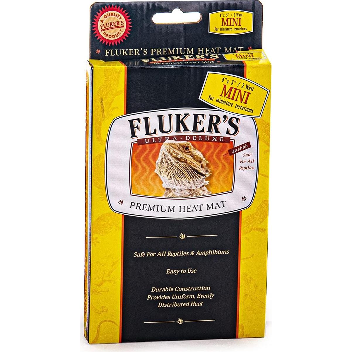 Alfombrilla Térmica Fluker Premium Mini 10x12.7cm para Reptiles