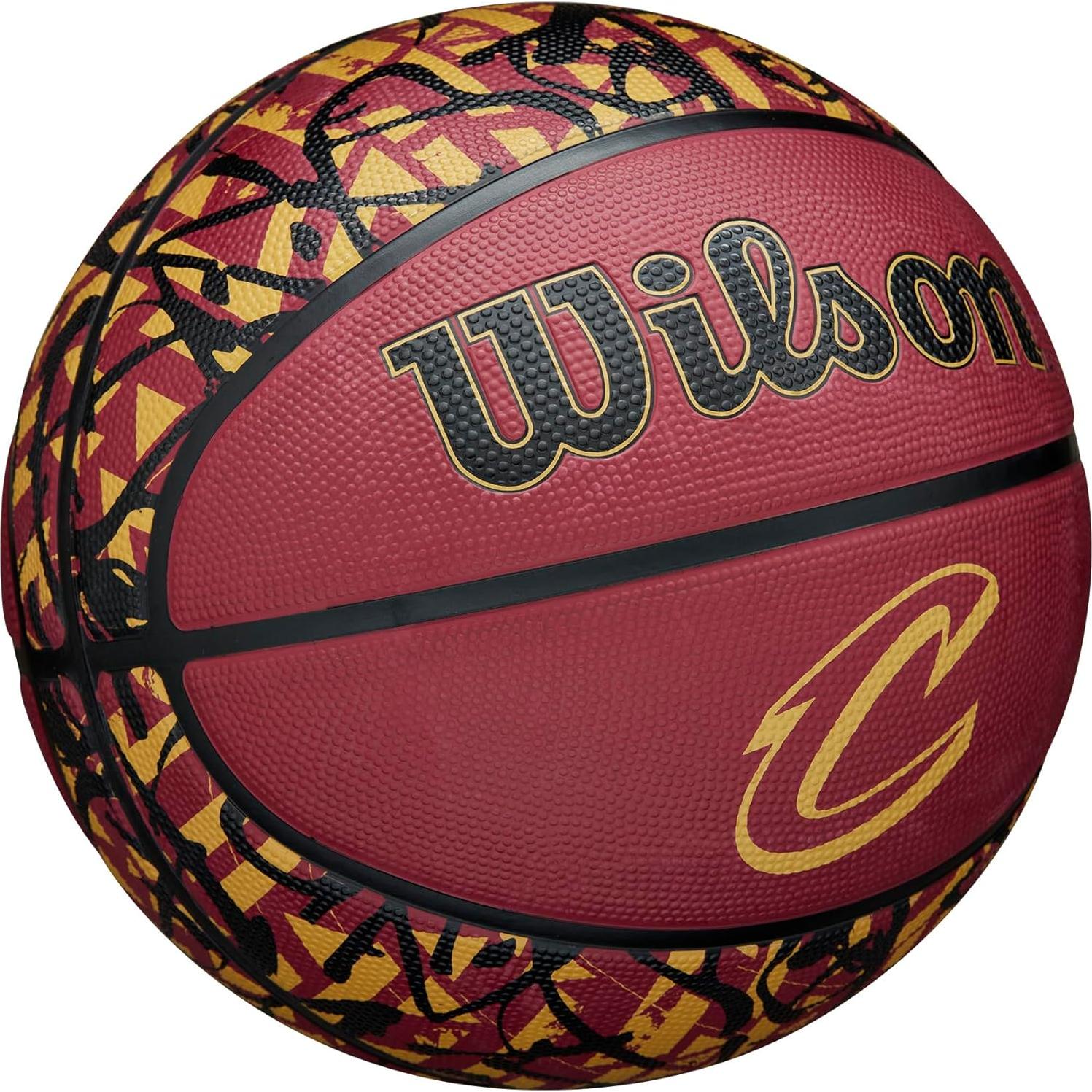 Balón de Baloncesto Wilson NBA Team Graffiti - Cleveland Cavaliers
