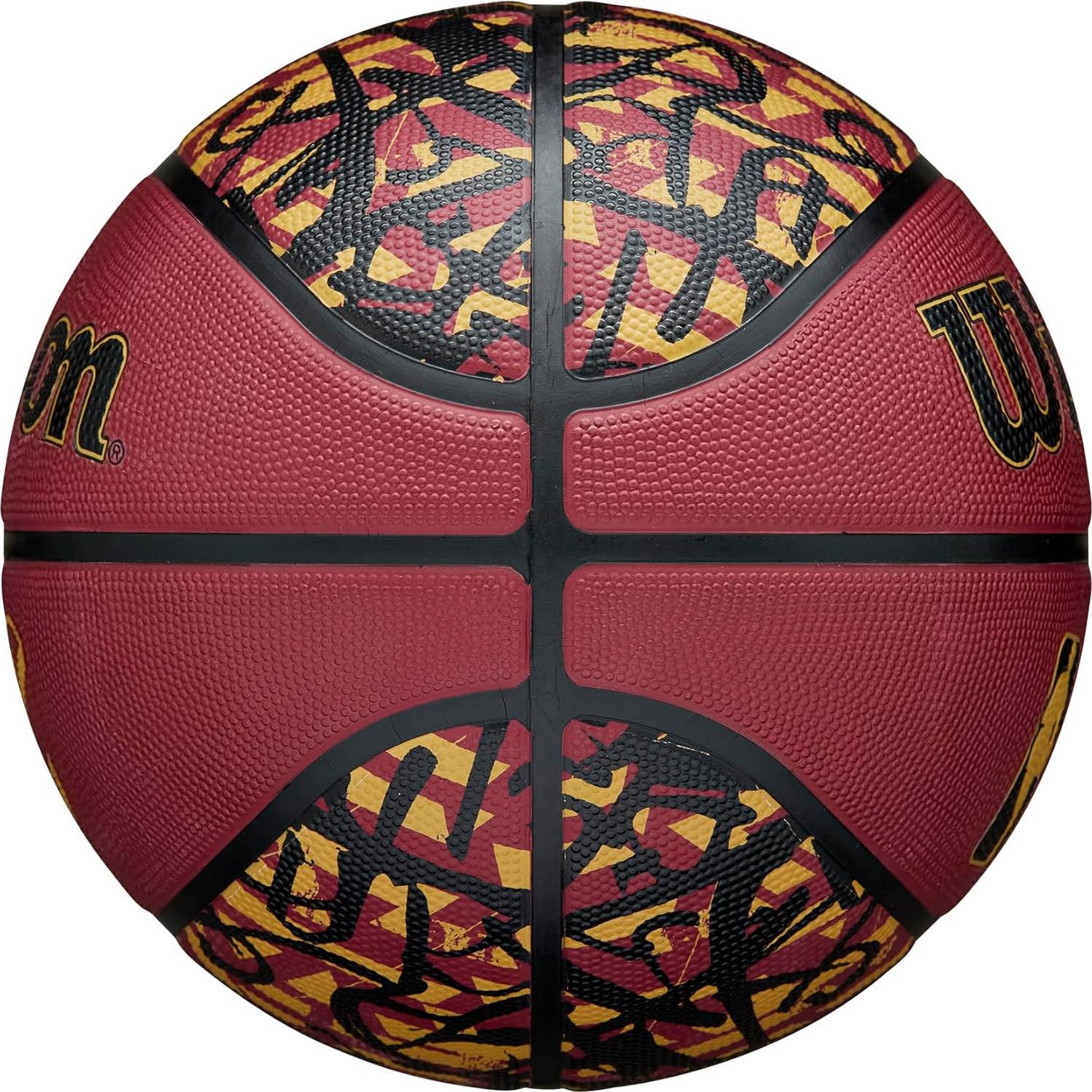 Balón de Baloncesto Wilson NBA Team Graffiti - Cleveland Cavaliers
