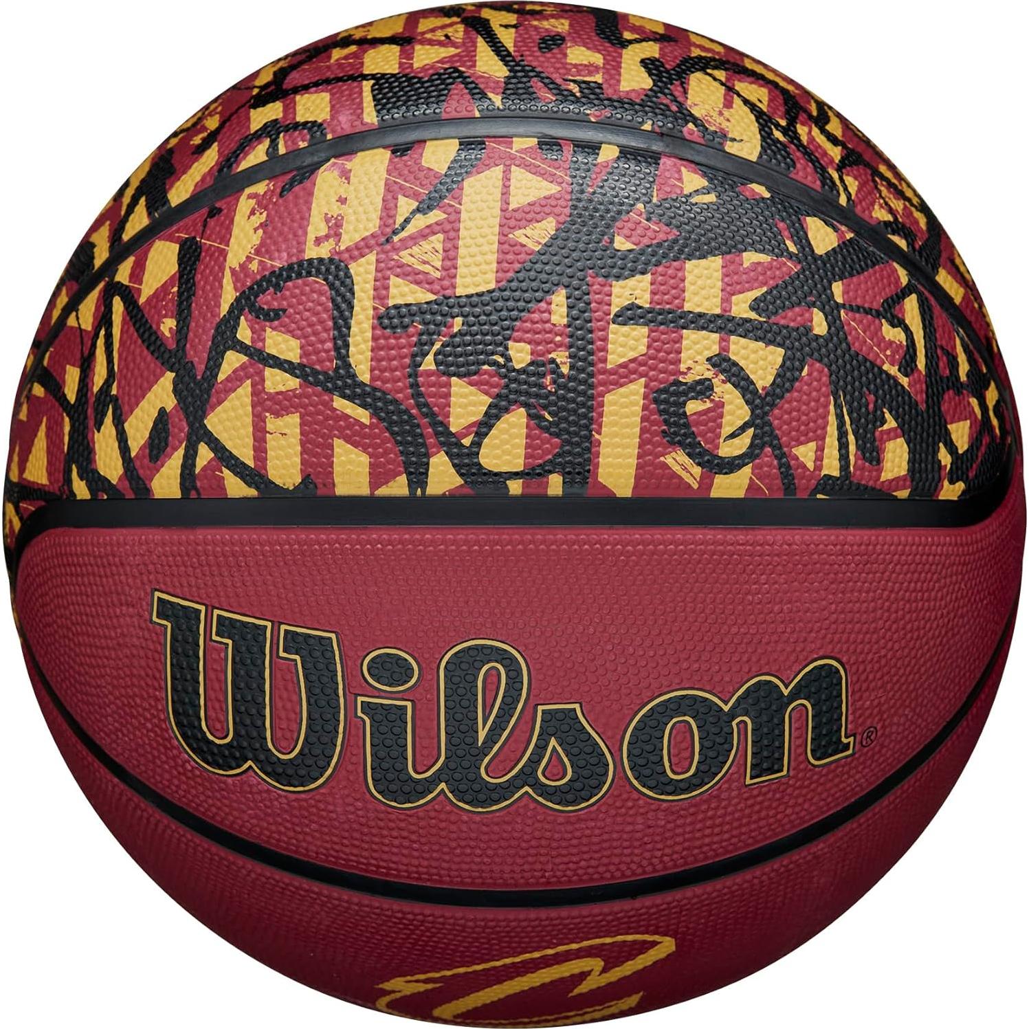 Balón de Baloncesto Wilson NBA Team Graffiti - Cleveland Cavaliers