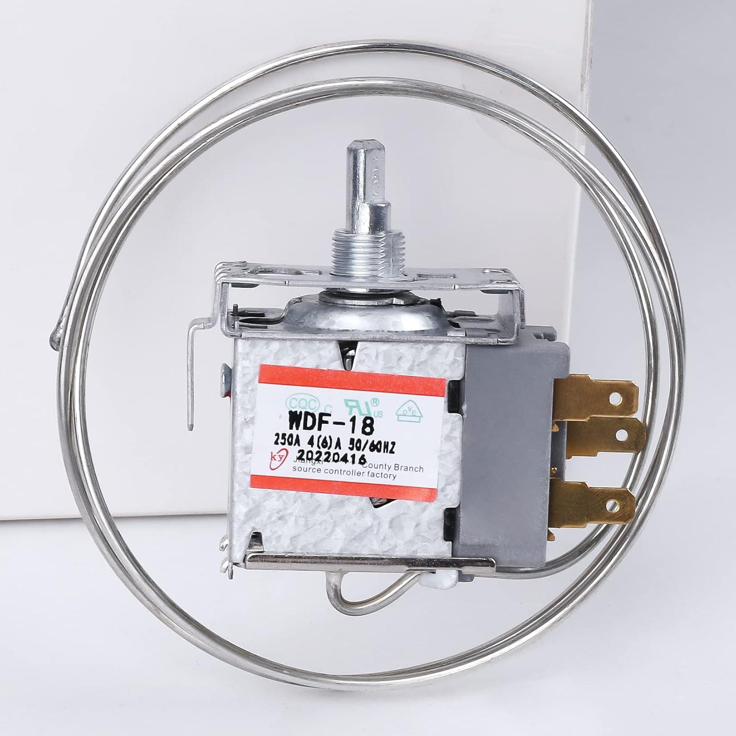 Termostato Universal de Mini Nevera Hoseup WDF-18 250V 3 Pines