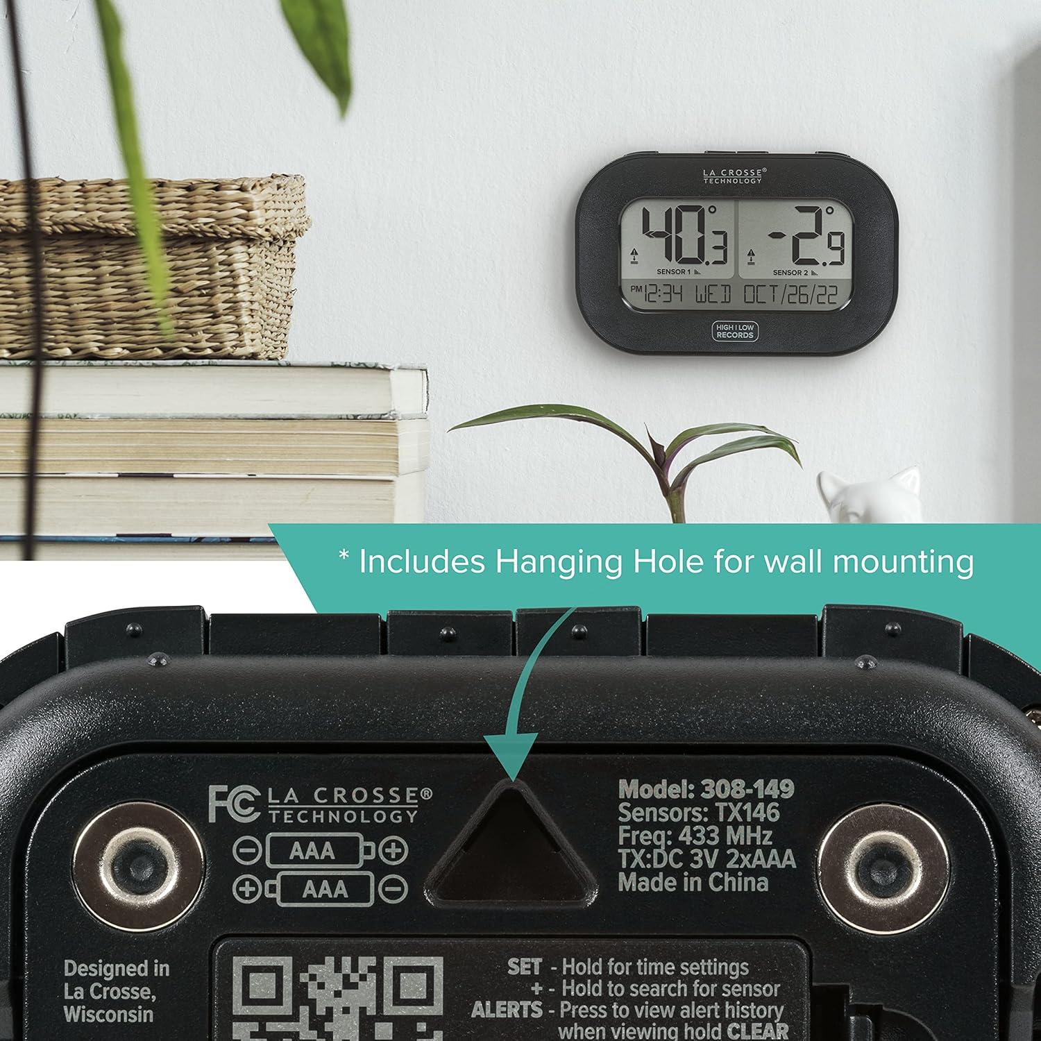 Termómetro de Cocina Inalámbrico La Crosse para Refrigerador