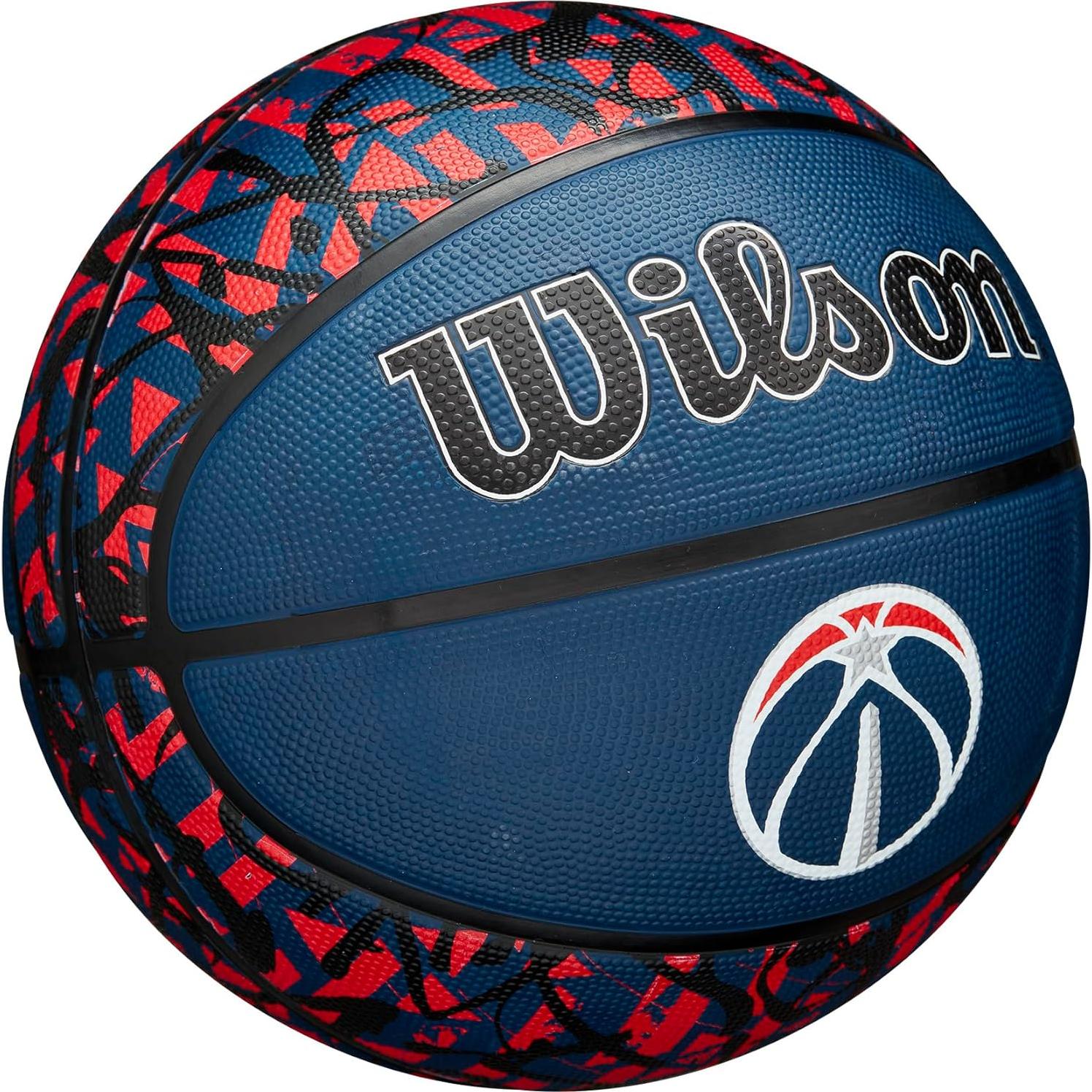 Balón de Baloncesto Wilson NBA Graffiti Washington Wizards