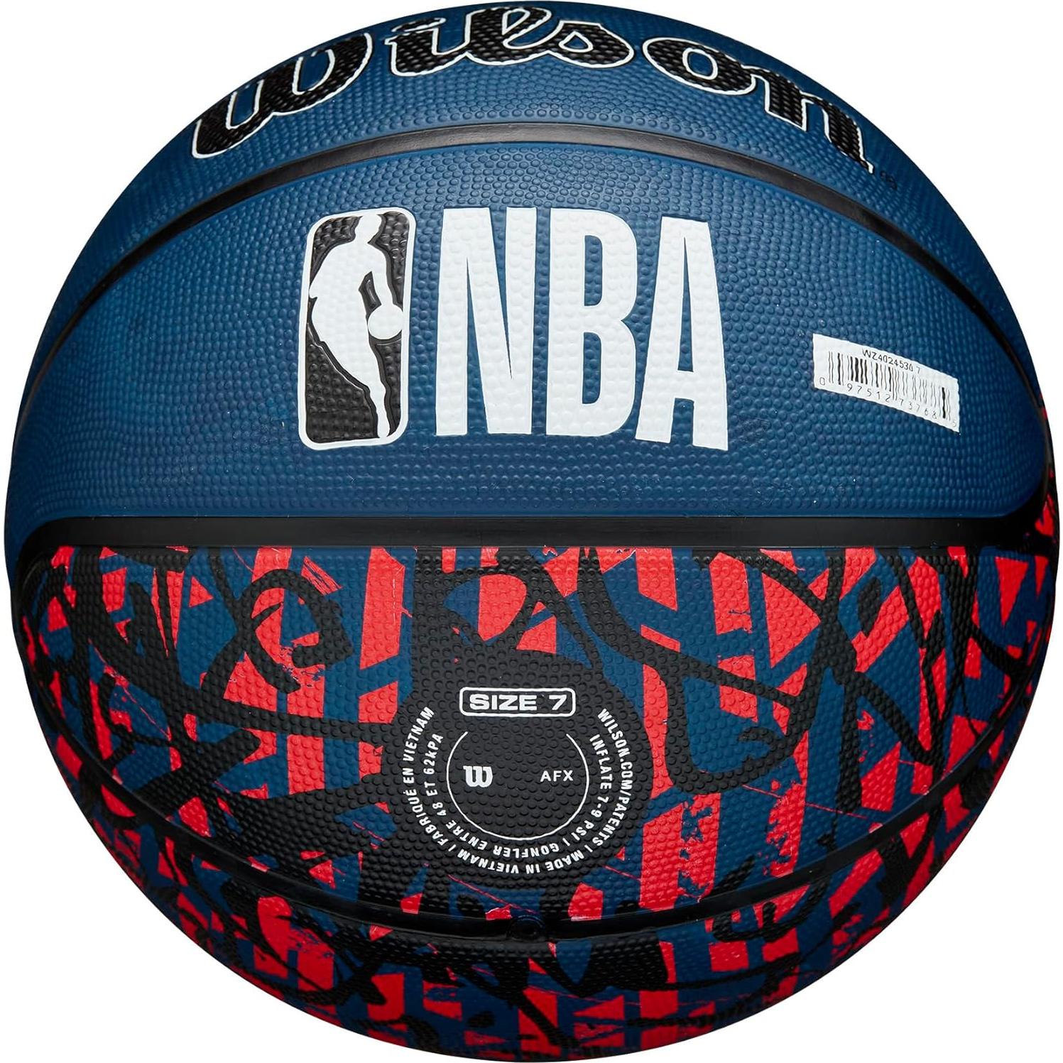 Balón de Baloncesto Wilson NBA Graffiti Washington Wizards