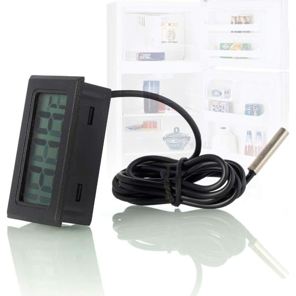 Termómetro Digital LCD Organizador 3pcs Sonda Externa -50°C a +93.9°C