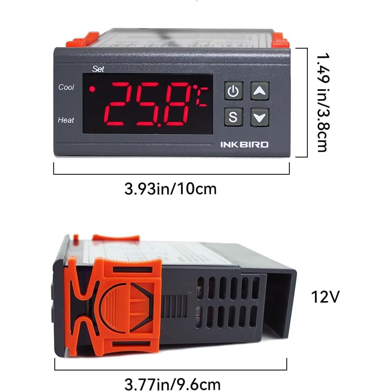 Controlador de Temperatura Digital Inkbird ITC-1000 12V