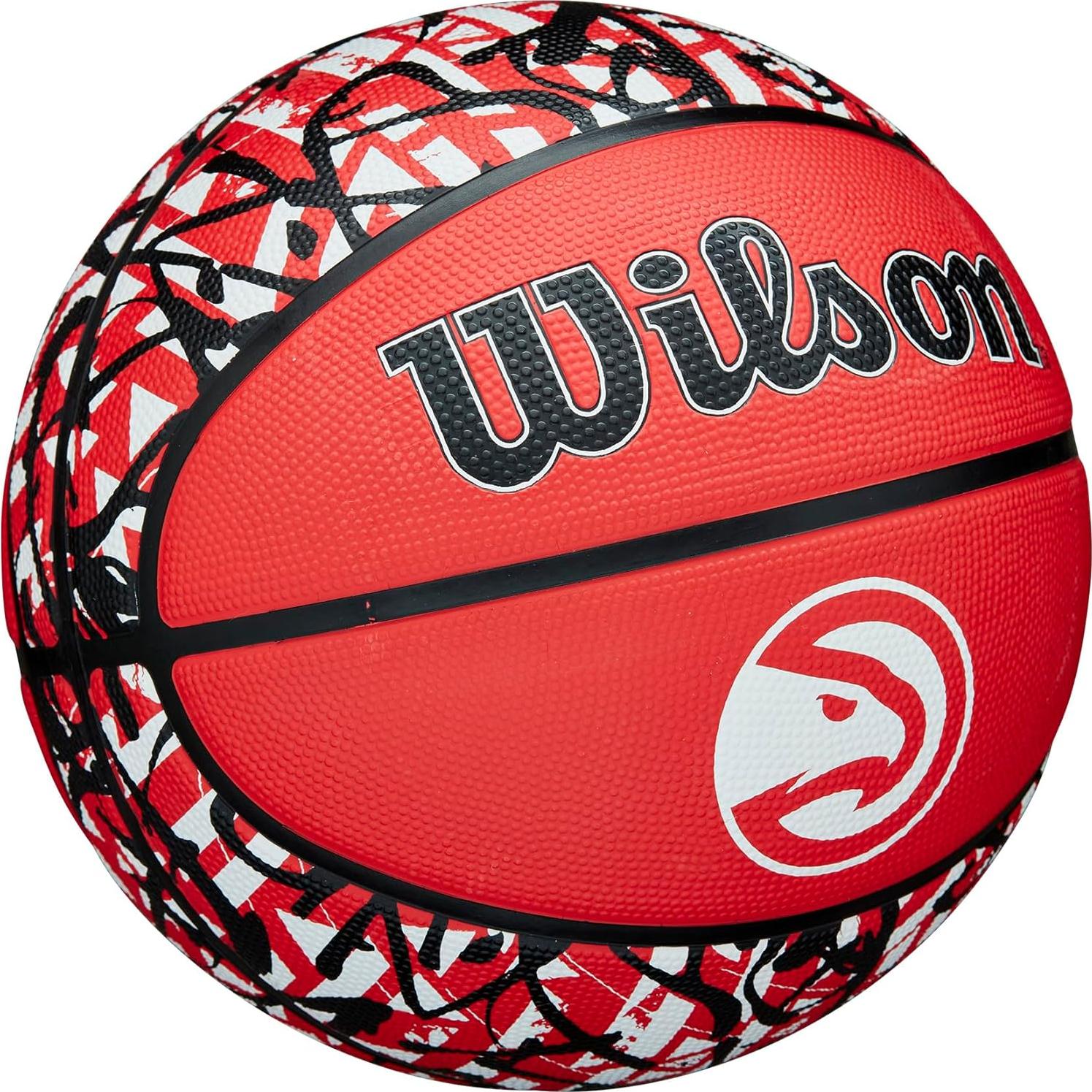 Balón de Baloncesto Wilson NBA Team Graffiti Atlanta Hawks